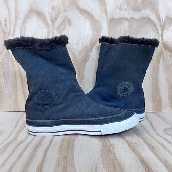 Converse All Star - CT Beverly - Winter Boots - Gray - Women's - 9 - 525941C - Picture 1 of 10